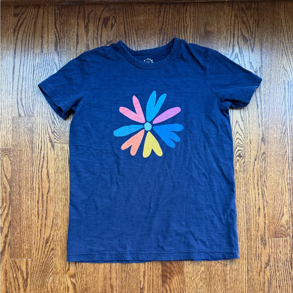 Primary Flower Tee Sz 14